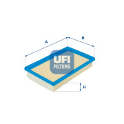 30.858.00 Vzduchový filtr UFI