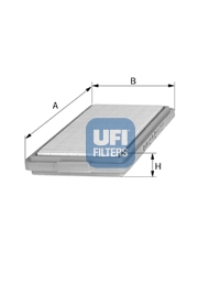 30.920.00 UFI vzduchový filter 30.920.00 UFI