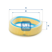 30.969.00 Vzduchový filtr UFI