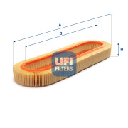 30.974.00 Vzduchový filtr UFI