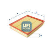 30.A17.00 UFI vzduchový filter 30.A17.00 UFI
