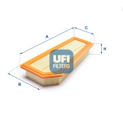 30.A60.00 UFI vzduchový filter 30.A60.00 UFI