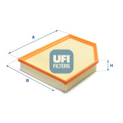30.A62.00 UFI vzduchový filter 30.A62.00 UFI
