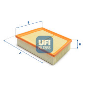 30.A63.00 UFI vzduchový filter 30.A63.00 UFI