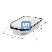 30.C45.00 UFI vzduchový filter 30.C45.00 UFI