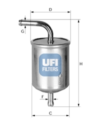 31.530.00 UFI palivový filter 31.530.00 UFI