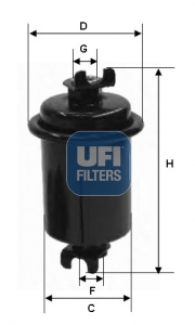 31.550.00 Palivový filtr UFI