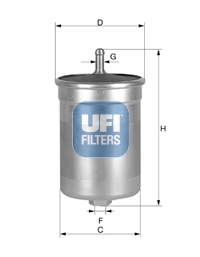 31.570.00 Palivový filtr UFI