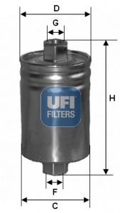 31.589.00 Palivový filtr UFI