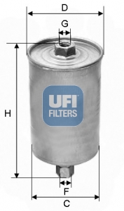 31.594.00 Palivový filtr UFI