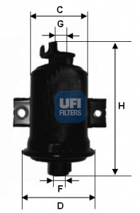 31.602.00 UFI palivový filter 31.602.00 UFI
