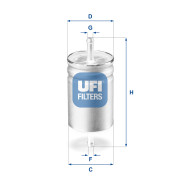 31.611.00 Palivový filtr UFI
