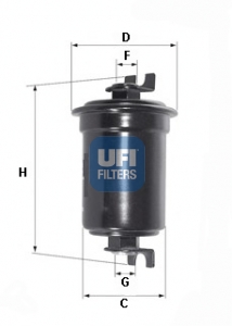 31.635.00 Palivový filtr UFI