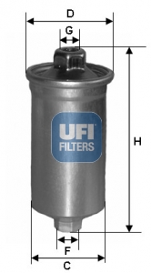 31.699.00 Palivový filtr UFI