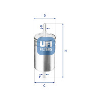 31.722.00 UFI palivový filter 31.722.00 UFI