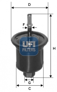 31.731.00 UFI palivový filter 31.731.00 UFI
