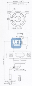 31.802.00 Palivový filtr UFI