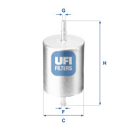 31.817.00 UFI palivový filter 31.817.00 UFI