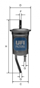 31.828.00 Palivový filtr UFI