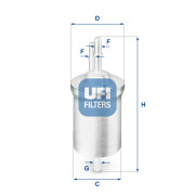31.840.00 UFI palivový filter 31.840.00 UFI