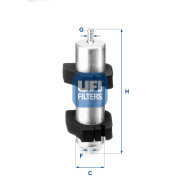 31.922.00 UFI palivový filter 31.922.00 UFI