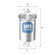 31.923.00 UFI palivový filter 31.923.00 UFI