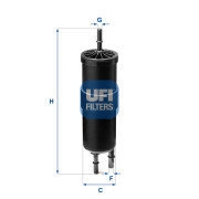 31.962.00 UFI palivový filter 31.962.00 UFI