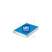 34.101.00 UFI filter vnútorného priestoru 34.101.00 UFI