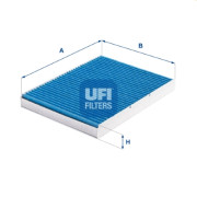 34.109.00 UFI filter vnútorného priestoru 34.109.00 UFI