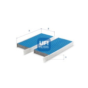 34.173.00 UFI filter vnútorného priestoru 34.173.00 UFI
