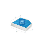 34.222.00 UFI filter vnútorného priestoru 34.222.00 UFI