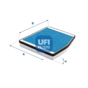 34.262.00 UFI filter vnútorného priestoru 34.262.00 UFI