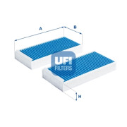 34.279.00 UFI filter vnútorného priestoru 34.279.00 UFI