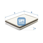 53.004.00 UFI filter vnútorného priestoru 53.004.00 UFI