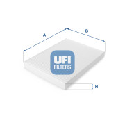 53.006.00 UFI filter vnútorného priestoru 53.006.00 UFI