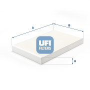53.011.00 UFI filter vnútorného priestoru 53.011.00 UFI