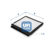 53.021.00 Filtr, vzduch v interiéru UFI