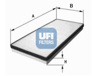 53.065.00 UFI filter vnútorného priestoru 53.065.00 UFI