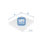 53.031.00 UFI filter vnútorného priestoru 53.031.00 UFI