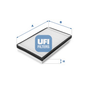 53.033.00 UFI filter vnútorného priestoru 53.033.00 UFI
