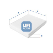 53.040.00 UFI filter vnútorného priestoru 53.040.00 UFI