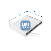 53.041.00 Filtr, vzduch v interiéru UFI