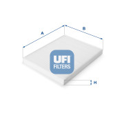 53.052.00 Filtr, vzduch v interiéru UFI