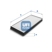 53.059.00 Filtr, vzduch v interiéru UFI