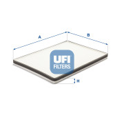 53.062.00 UFI filter vnútorného priestoru 53.062.00 UFI