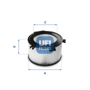 53.067.00 UFI filter vnútorného priestoru 53.067.00 UFI