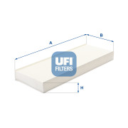 53.072.00 Filtr, vzduch v interiéru UFI