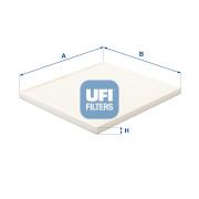 53.074.00 Filtr, vzduch v interiéru UFI