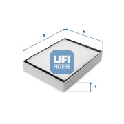 53.077.00 UFI filter vnútorného priestoru 53.077.00 UFI