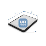 53.083.00 Filtr, vzduch v interiéru UFI